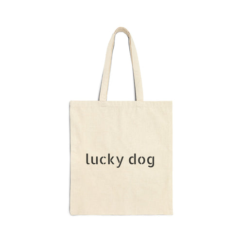 LuckydogSuerte Cotton Canvas Tote Bag